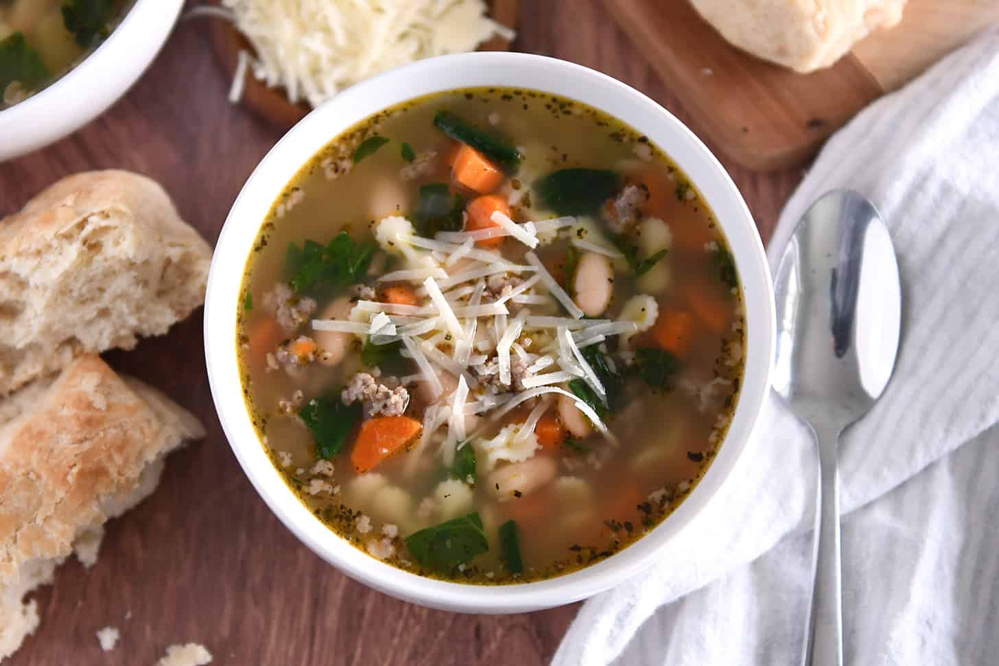 Craft Your Perfect Italian Sausage Pasta Soup: Spicy or Mild